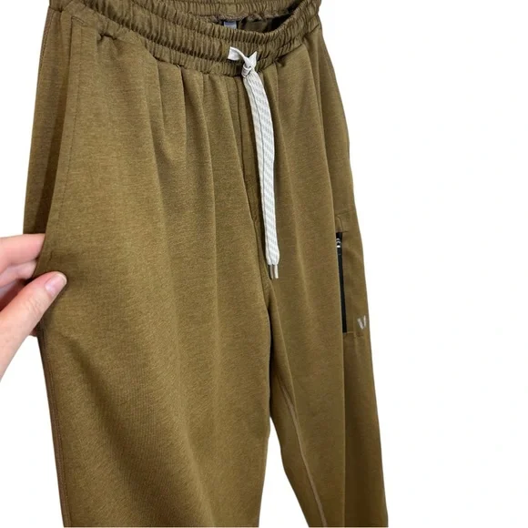 Vuori - Men’s ‘Sunday Performance Jogger’ in ‘Java Heather’ - Brown, Medium - Picture 9 of 14
